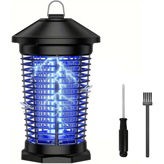 6FT Cord + ABS Safety! Ultimate Bug Zapper for Mosquitoes, Flies, Moths & More – Perfect for Backyard,